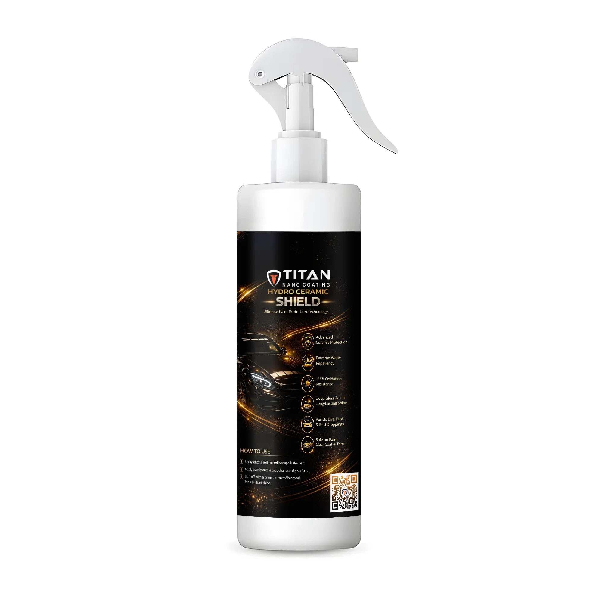 ملمع حارجي 2- webp Titan Hydro Ceramic Shield: Nano-Ceramic Paint Protection - Image 1